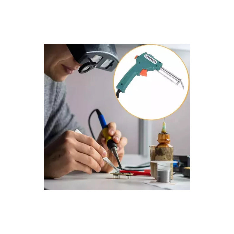 Pistola De Soldadura Alimentación Automática Manual Cautin