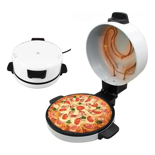 Sarten Horno Pizzero Antiadherente, Mini Pizza Gratinador Blanco 50/60hz