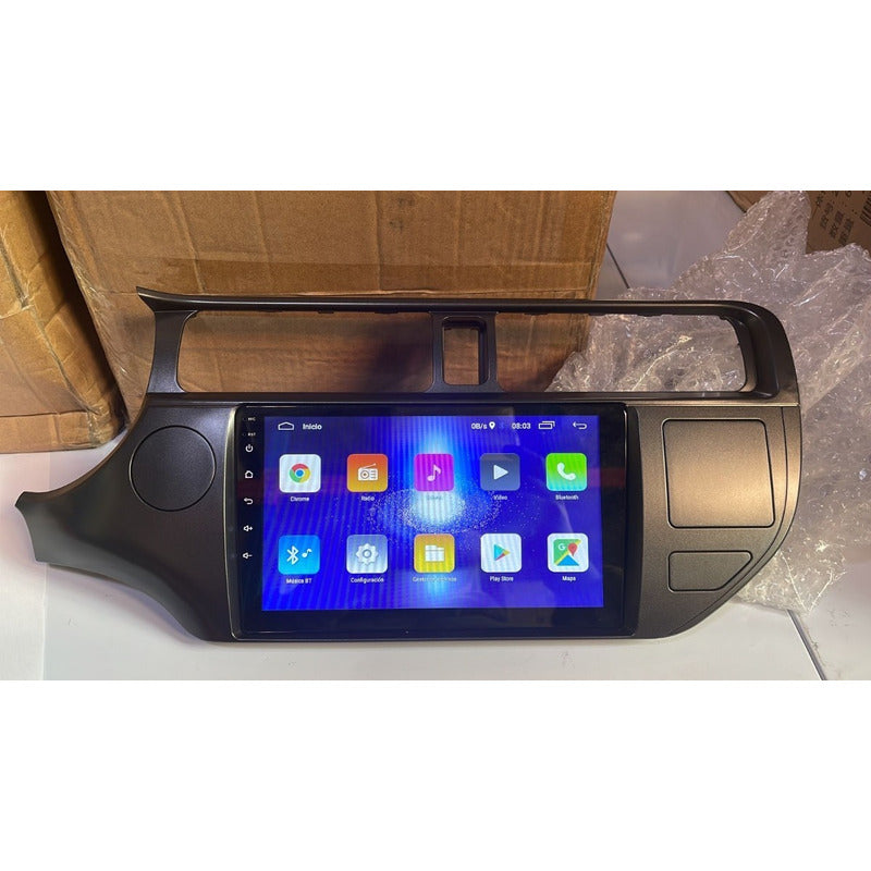 Consola Adaptador Bisel Cambio Radio Kia Rio 5 2010...2015