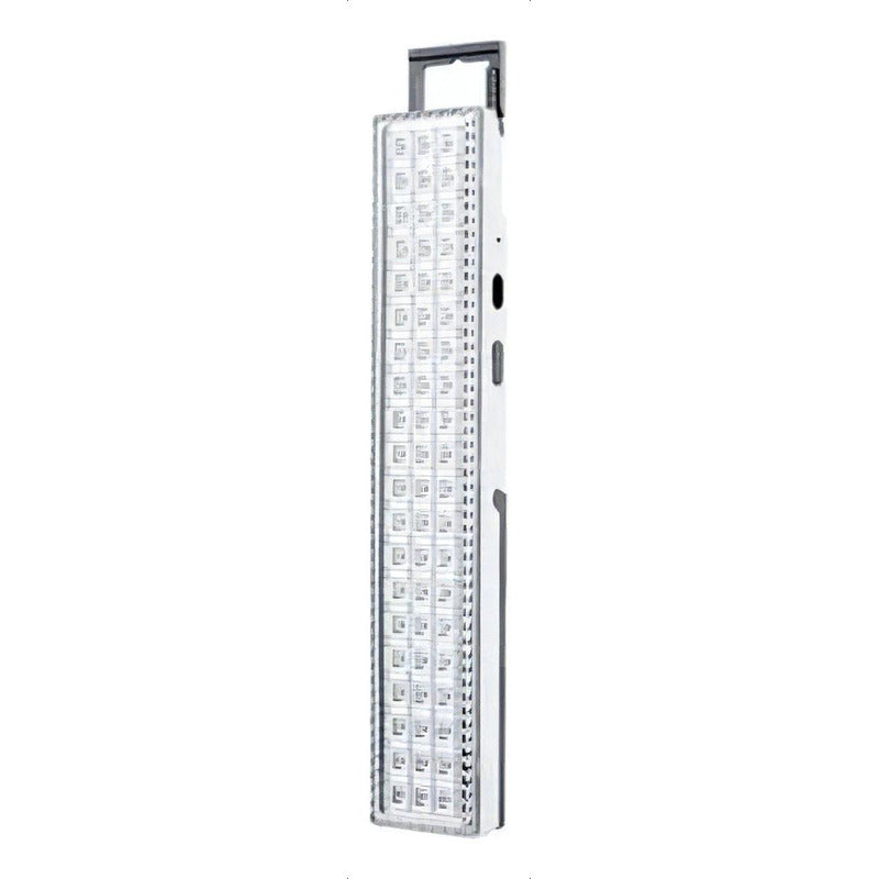Pack X3 Lámpara De Emergencia Recargable Led Blanco Blanco