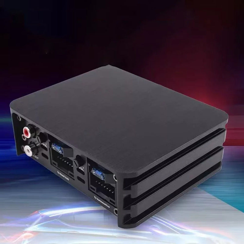 Amplificador De Audio Para Radio Android Auto Negro