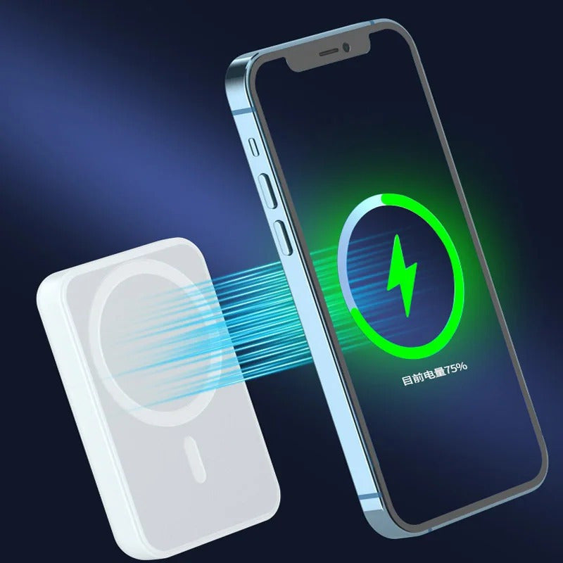 Power Bank Magnetico Portátil  Cargador Inalambrico