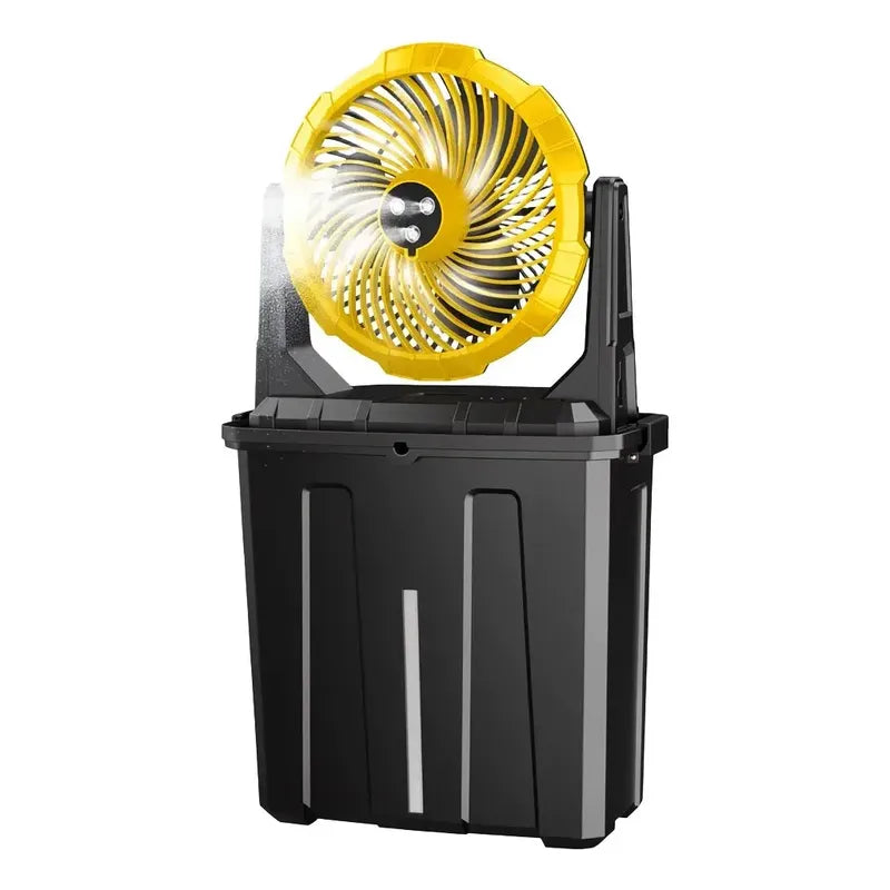 Ventilador Refrescante Portátil Recargable Nebulizador