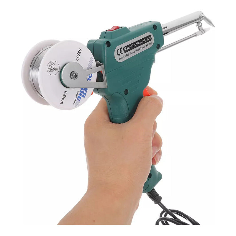 Pistola De Soldadura Alimentación Automática Manual Cautin