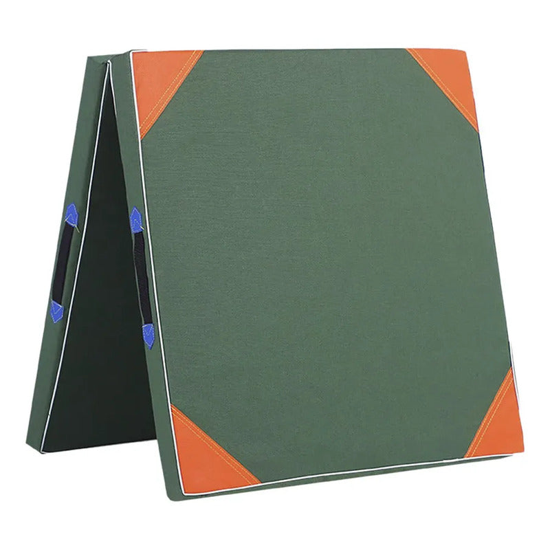 Colchoneta De Gimnasia Plegable 100cm*50cm*5cm  Deportiva Azul