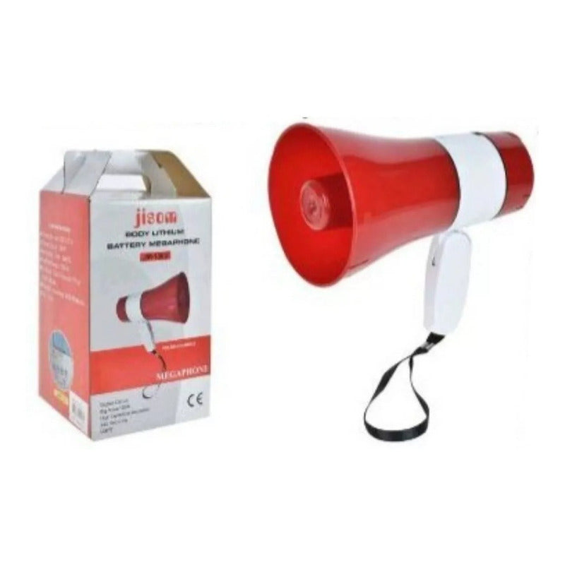 Megáfono 20w Dinámico De Mano Recargable