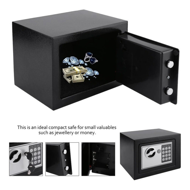 Caja Seguridad Caja Fuerte Digital Para Anclar A La Pared