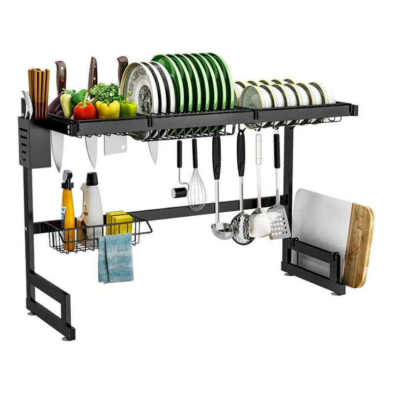 Organizador Premium Secador Platos Xl Rack Escurridor 85cm