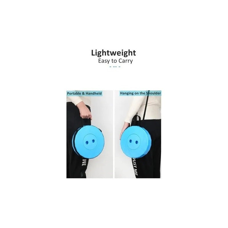 Taburete Plegable Silla Telescopica Silla Portatil Retraible Rojo