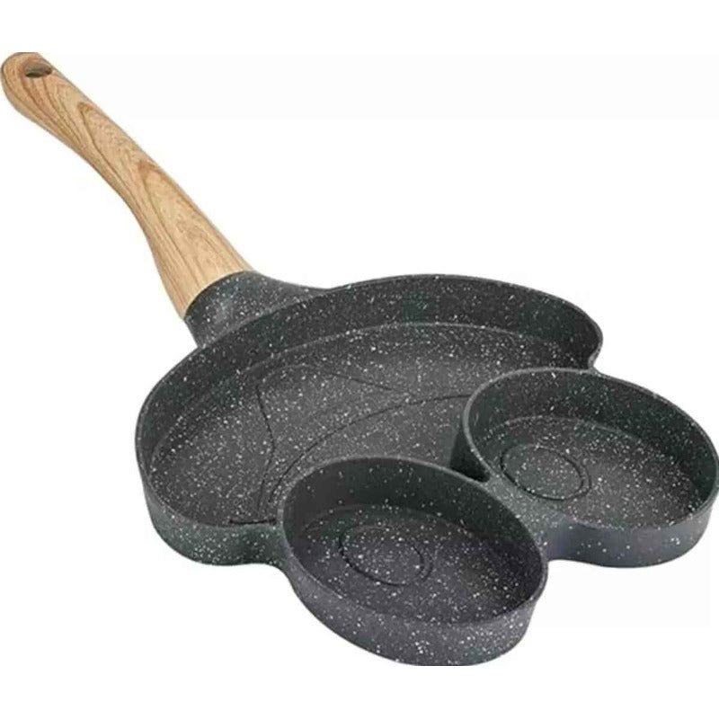 Sarten Multiuso Antihaderente Para Huevos Fritos Y Tortillas Gris