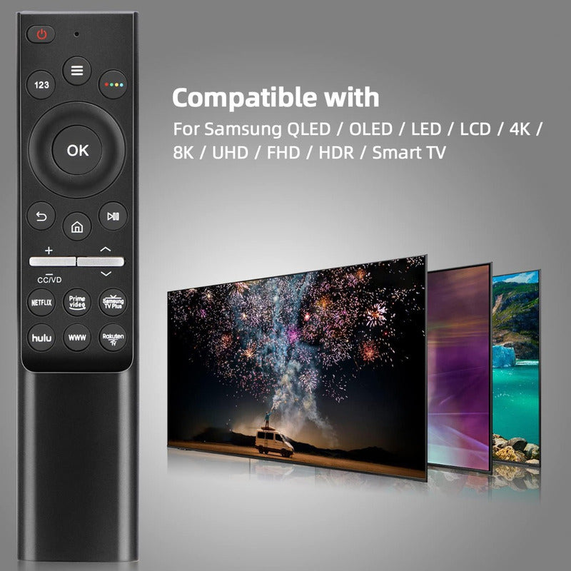Control Remoto Compatible Samsung Smart Tv Qled 4k Mando Voz