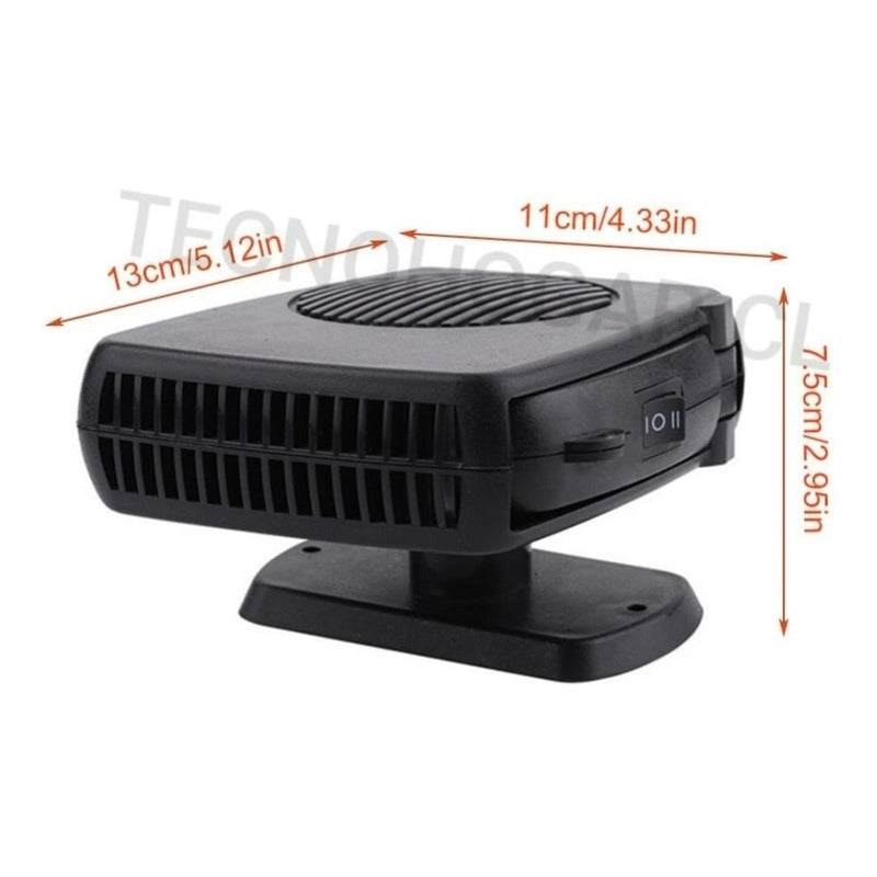 Calefactor Para Auto Ventilador 12v Aire Caliente Y Normal