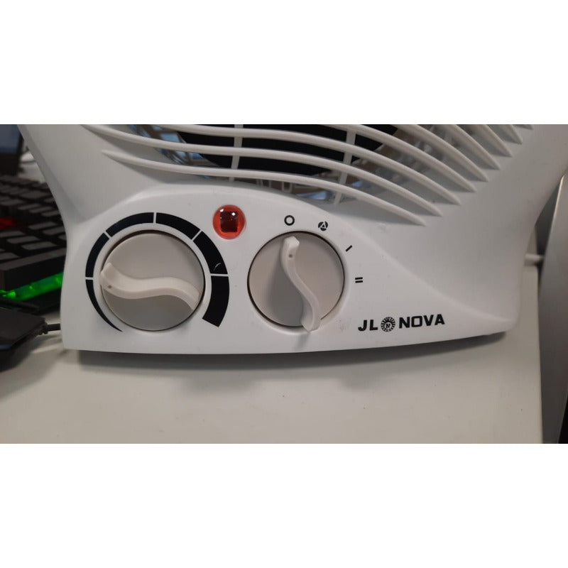 Estufa Eléctrica Calefactor Eléctrico Termoventilador Blanco