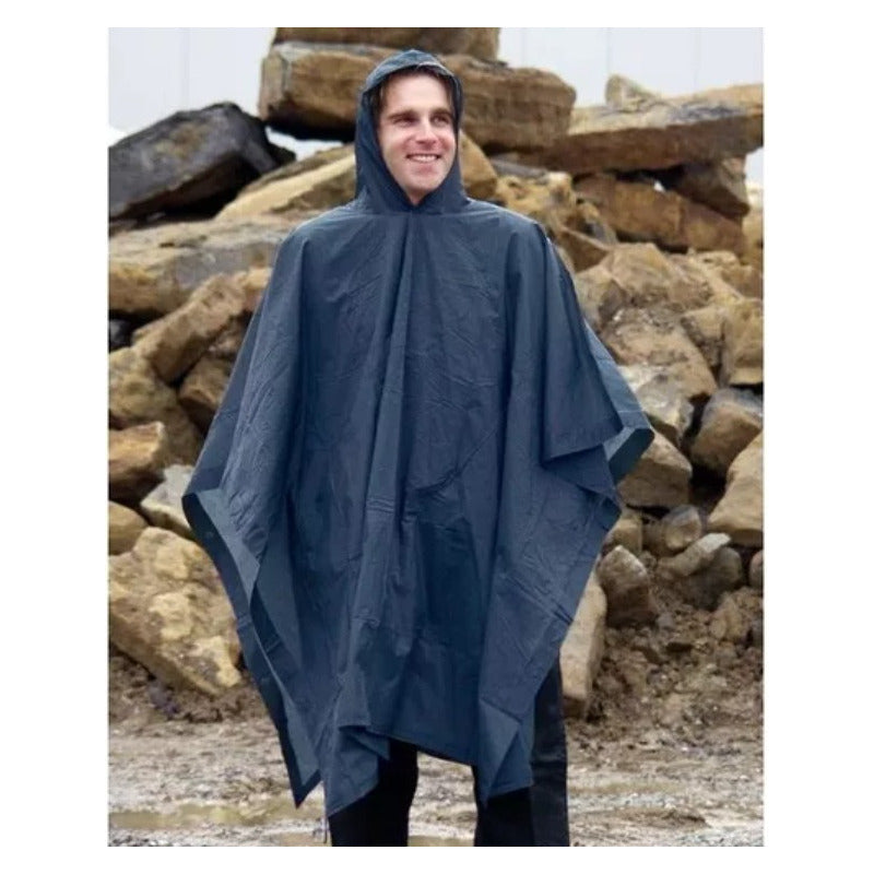 Ponchos Impermeables Con Botones Desechables Colores Surtido Surtido Unica