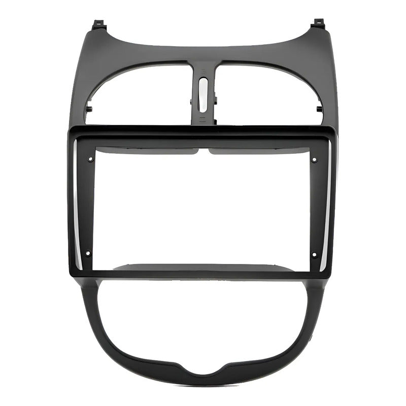 Kit Peugeot: Adaptador Bisel Radio Android Negro + Pantalla Táctil 9'' Gps Wifi Waze Videos