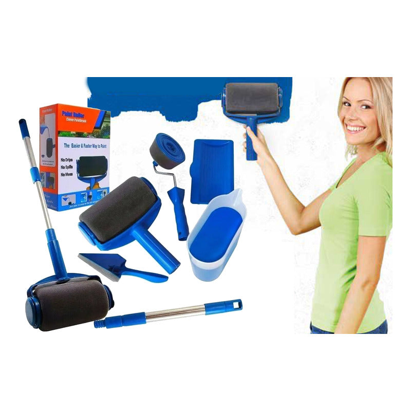 Set Rodillo Antiderrame Recargable Pintar Facil