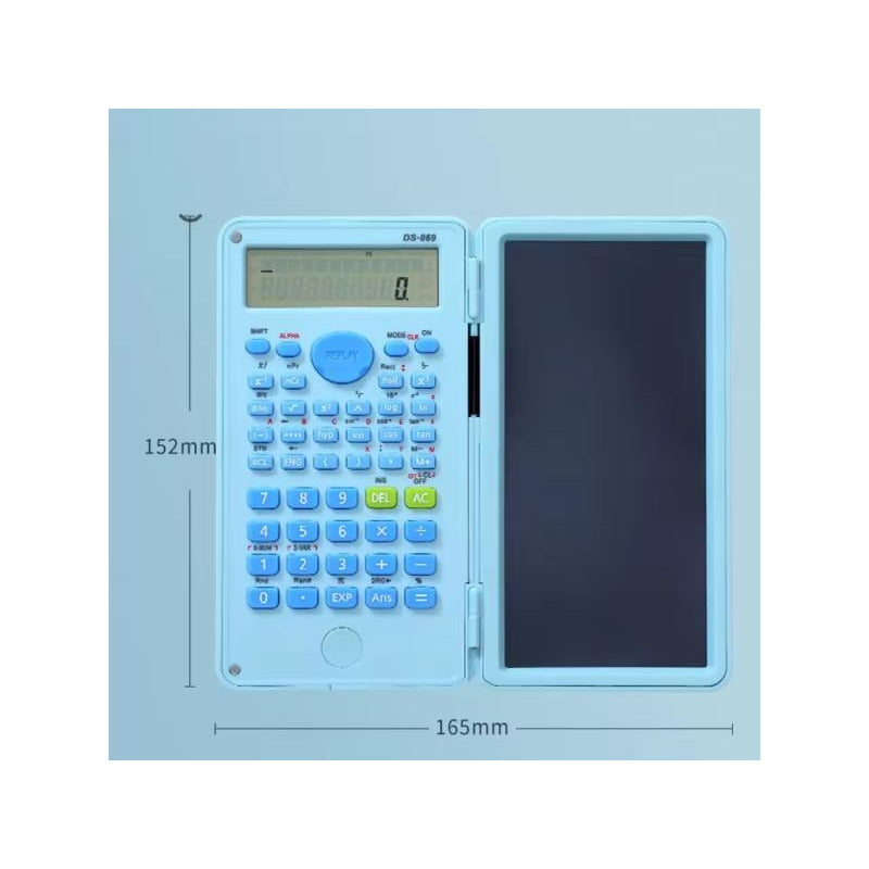 Calculadora Científica Con Tableta Inteligente 240 Funciones Rosado