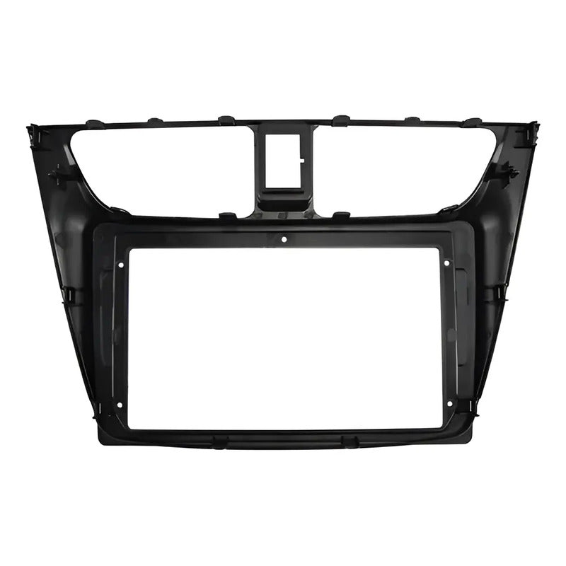 Kit Foton: Bisel Radio Pantalla Tm3 2017-25 Negro 9 + Pantalla Táctil Gps Wifi Waze 9