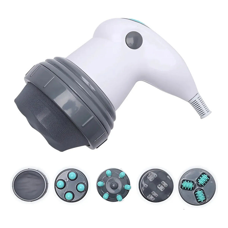 Maquina Pistola De Masaje Masajeador Muscular Relajante Blanco