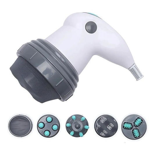 Maquina Pistola De Masaje Masajeador Muscular Relajante Blanco